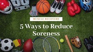 Muscle Recovery  5 Ways to Reduce Soreness [upl. by Acillegna845]