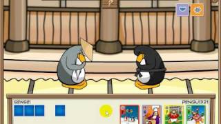 Como derrotar o sensei Club Penguin [upl. by Sral]