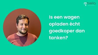 Is een wagen opladen écht goedkoper dan tanken [upl. by Rider]