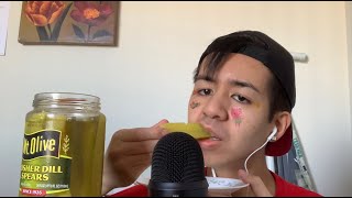 ASMR Eating PICKLES [upl. by Camilia83]