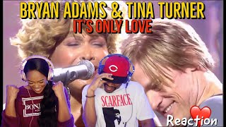 Bryan Adams and Tina Turner “Its Only Love” Reaction  Asia and BJ [upl. by Roxi]