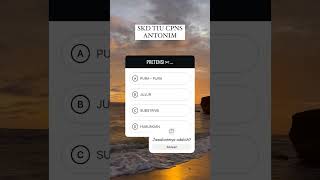 Tes Intelegensia Umum TIU SKD CPNS Antonim cpns2024 cpns skdcpns soalcpns infocpns [upl. by Funda]
