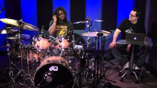 Applying Rudiments To The Drum Set  Thomas Pridgen [upl. by Atenahs]