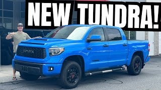 I Bought The Lowest Mileage TRD Pro Tundra In The Country Voodoo Blue [upl. by Sesmar]