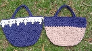 Bolso tejido a crochet paso a paso DIY Parte 12 [upl. by Breeze]