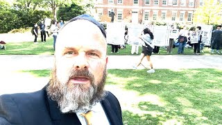 TESTIMONY OF MIRACLES PERFORMED BY MESSIAH YESHUA TO DEMONIZED ANTIISRAEL PROTESTERS ON UGA CAMPUS [upl. by Weaks]