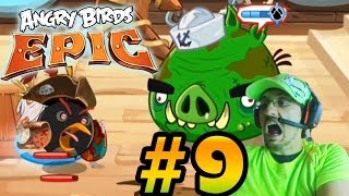 Angry Birds Epic FINAL BOSS Wizpig Castle Walkthrough [upl. by Akieluz642]