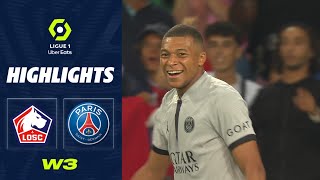 LOSC LILLE  PARIS SAINTGERMAIN 1  7  Highlights  LOSC  PSG  20222023 [upl. by Hnahc687]