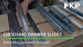 Choosing Drawer Slides [upl. by Sylvie]