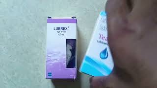 Lubrex eye dropsCarboxymethylcellulose Eye Drops IP 05wv Tear DropsLubricating eye drops [upl. by Macmullin190]