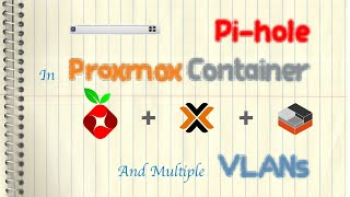 Proxmox Pihole Container and VLANs Ubiquiti UniFi  LXC [upl. by Rakel]