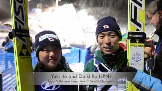 Fiemme 2013  Yuki Ito and Daiki Ito JPN Japanese [upl. by Dougherty]