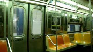 Norwood205th Street Bound R68 D Train From 59th Street to 145th Street Empty Train [upl. by Poppy578]