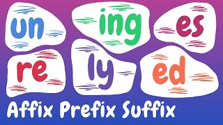 How To Explain Affixes Prefixes Suffixes  English Grammar Lessons [upl. by Durward752]