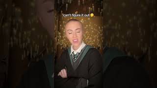 dracos in his red era dracomalfoy harrypotter taylorswift red erastour trouble cover parody [upl. by Dlareme]