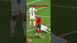 PORTUGAL VS SLOVENIA cr7 cristianoronaldo uero2024 football sepakbola [upl. by Darrin]