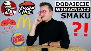 KTÓRE RESTAURACJE DODAJĄ WZMACNIACZ SMAKU  GESSLER MC KFC [upl. by Jacquenette]