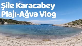 Şile Karacaköy İskele Plajı  Ağva Merkez Turu Vlog 09052022 [upl. by Junius455]