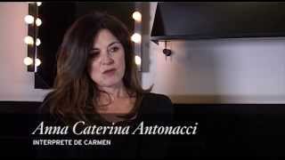 quotCarmenquot by Georges Bizet  Interview with Anna Caterina Antonacci [upl. by Rafaellle]