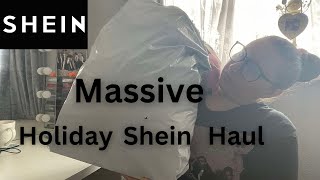 MASSIVE HOLIDAY SHEIN HAUL [upl. by Yelkcub]