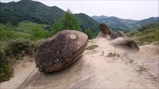 Romania  Disc concretions from Ulmet Trovants [upl. by Christa]