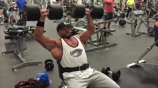 Shoulder Training with OCB President Chad Austin  Tiger Fitness [upl. by Pontius582]