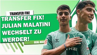 SV Werder Bremen  Julián Malatini wechselt fest zu Werder Transfer Fix [upl. by Gnilrac32]