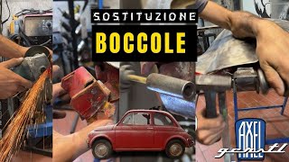 Sostituzione Boccole Sportello Fiat 500 Epoca 🚀 [upl. by Hogg]