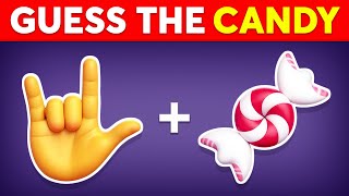 Can You Guess the CANDY by Emoji 🍬 [upl. by Roque]