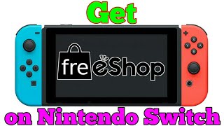 Switch Homebrew hbgshop  FreeShop for the Nintendo Switch [upl. by Norag]