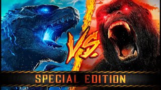 GODZILLA VS KONG ║ COMBATES MORTALES DE RAP SPECIAL EDITION ║ JAYF REACCION [upl. by Yrogiarc903]