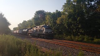 NS 9809 C409W Leads K76 through Piscataway 91324 [upl. by Ahsenor]