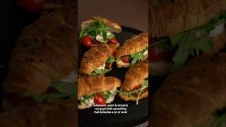 Easy dairy free caprese croissant easyrecipesdairyfree [upl. by Eiltan]