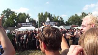 Wacken Open Air 2012  Mittwoch den 01082012  Mambo Kurt Part 2  Wall of Death [upl. by Ardnuasal]