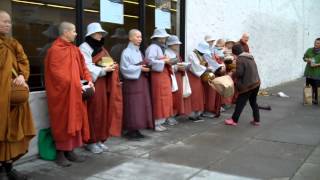 Visit From Korean Bhikkhunis to Aloka Vihara  San Francisco [upl. by Nnairol]