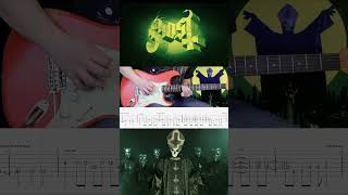 Square Hammer  Ghost Cover  Solo Tutorial with Tabs by ManP [upl. by Nelle]