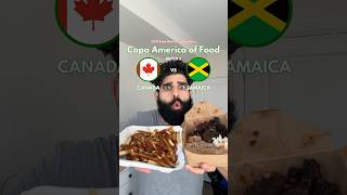 CANADA VS JAMAICA  Copa America of Food [upl. by Agn]