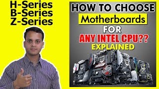 How to SelectChoose Motherboards For Intel CPUs  HBZ Series Motherboards  Beginners Guide [upl. by Alliuqal]