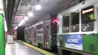 MBTA Green Line Haymarket Station [upl. by Cos520]