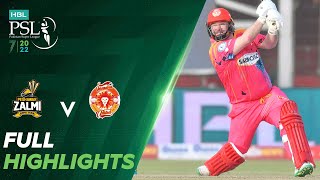 Full Highlights  Peshawar Zalmi vs Islamabad United  Match 5  HBL PSL 7  ML2T [upl. by Dorcy153]