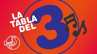 Canción de la Tabla del 3  Las Tablas de multiplicar  Canciones para crecer [upl. by Hsakaa]