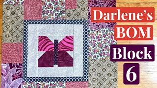 Darlene’s Block of the Month Block 6 [upl. by Airehtfele]