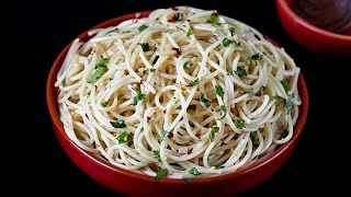 Spaghetti aglio olio recipe [upl. by Aniehs]