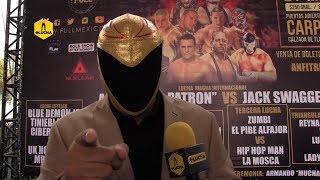 Tinieblas Jr quotCibernético Rayo de Jalisco verán un luchador diferente en RCHquot [upl. by Noakes]