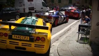 4x McLaren F1 GTR Vs Italian Roads [upl. by Yevad937]