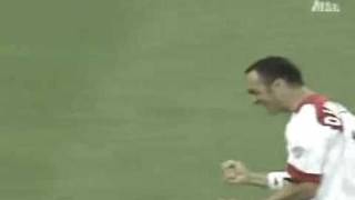 Youri Djorkaeff goal MetroStars vs Columbus [upl. by Aidni]