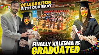 Haleema’s graduation ceremony👩‍🎓what did Halee graduate in❓Big celebration🥰🎉 [upl. by Nyssa]