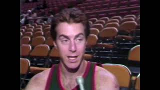 Dave Cowens Milwaukee Bucks debut NBA Preseason October 10 1982 [upl. by Mikiso]