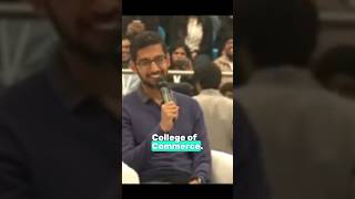 Sundar Pichais Dream to Study at SRCC🔥 Ft AIR1 Jahnvi Bansal shorts srcc jatinsir sundarpichai [upl. by Krystin]