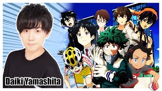 Daiki Yamashita  Voice Roles Compilation [upl. by Hcaz210]